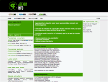 Tablet Screenshot of agendainfo.nl